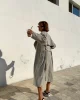 Trençkot Taş Rengi Kuşaklı