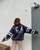Oversize Antrasit Sweat