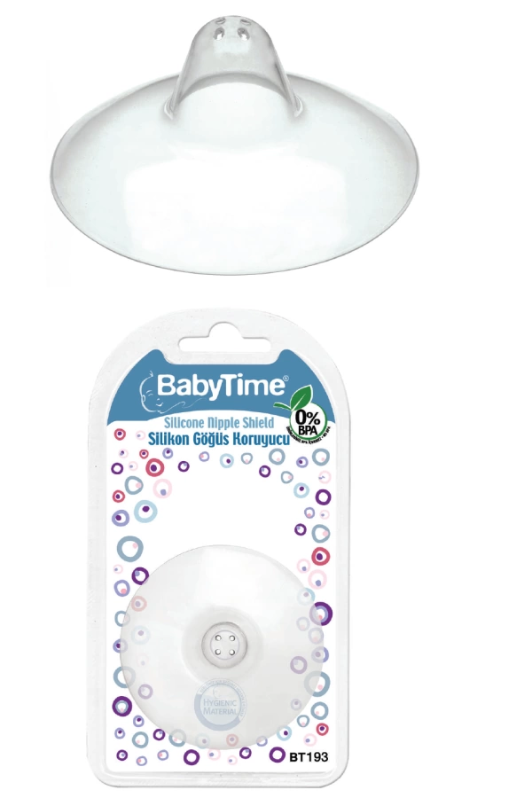 Baby Time Silikon Göğüs Koruyucu