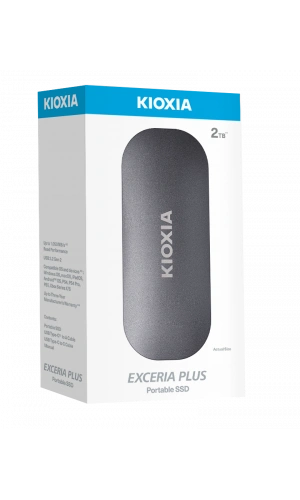 2TB KIOXIA EXCERIA PLUS G2 USB 3.2 1050/1000 MB/s LXD10S002TG8