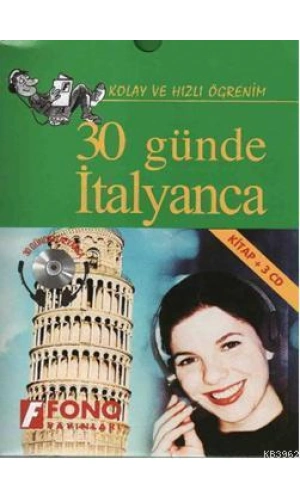 30 Günde İtalyanca; (Kitap+3 CD)