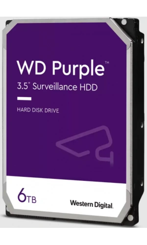6TB WD Purple SATA 6Gb/s 256MB DV 7x24 WD63PURZ