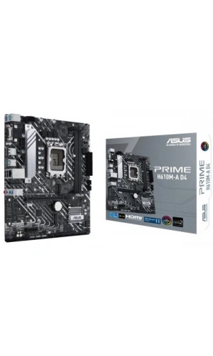 ASUS PRIME H610M-A D4 DDR4 3200(OC) VGA HDMI DP M.2 mATX 1700p