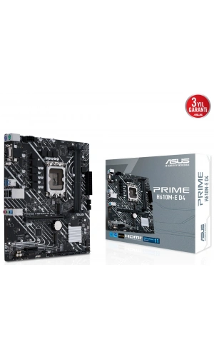 ASUS PRIME H610M-E DDR4 3200(OC) VGA HDMI DP M.2 mATX 1700p