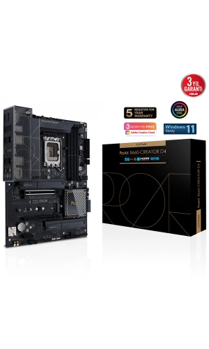 ASUS PROART B660-CREATOR D4 DDR4 5333Mhz M.2 ATX 1700p
