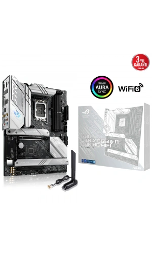 ASUS ROG STRIX B660-A GAMING WIFI 6000Mhz(O.C) DDR5 HDMI DP M.2 1700p