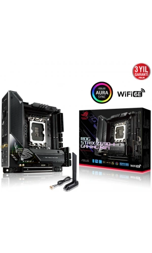 ASUS ROG STRIX Z690-I GAMING WIFI DDR5 6400Mhz(OC) HDMI M.2 Mini ITX 1700p
