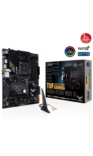 ASUS TUF GAMING B550-PLUS WIFI II 4800Mhz(O.C) DDR4 DP HDMI M.2 AM4