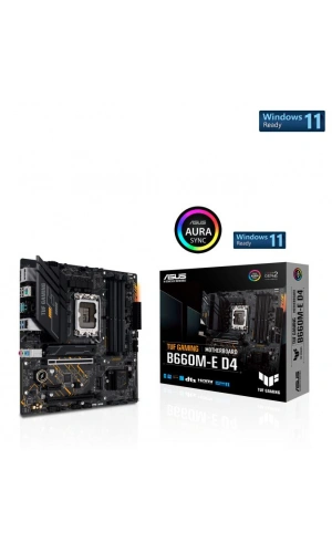 ASUS TUF GAMING B660M-E D4 DDR4 5333(OC) HDMI DP mATX 1700P