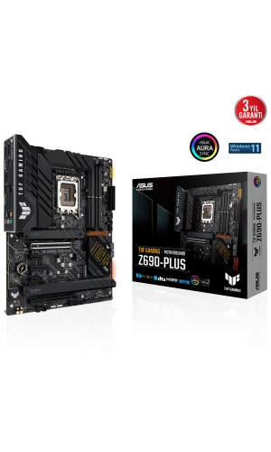 ASUS TUF GAMING Z690-PLUS DDR5 6000Mhz(OC) M.2 DP ATX 1700p