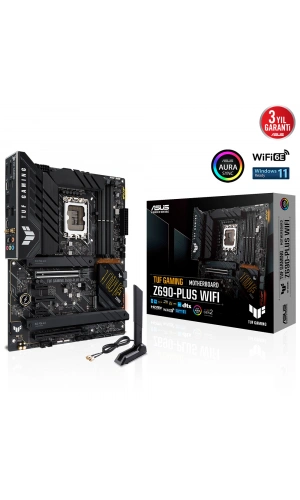 ASUS TUF GAMING Z690-PLUS WI-FI 6000Mhz(O.C) DDR5 HDMI DP M.2 1700p