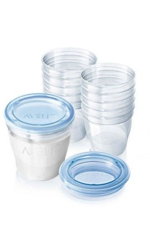 Avent Via Anne Sütü Kaplari (10 Adet) (8710103701330)