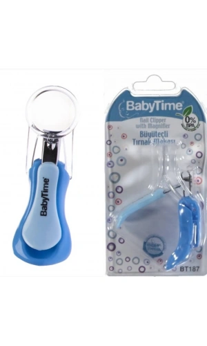 Baby Time Büyüteçli Tırnak Makası
