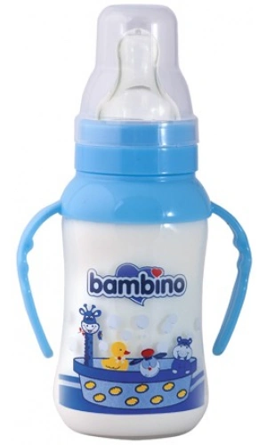 Bambino Geniş Ağızlı Kulplu No:1 Biberon 250 Ml.