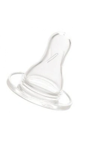 Bebedor Standart Biberonlar İçin Silikon Uçlu Biberon Emziği 3-6 Ay