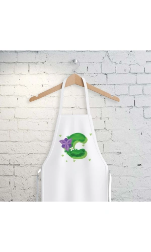 C Harfi Tasarımlı Mutfak Önlüğü