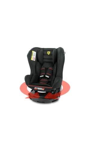 Ferrari Revo 0-25 Kg 360 Derece Dönebilen Oto Koltuğu - Siyah 3507460080247