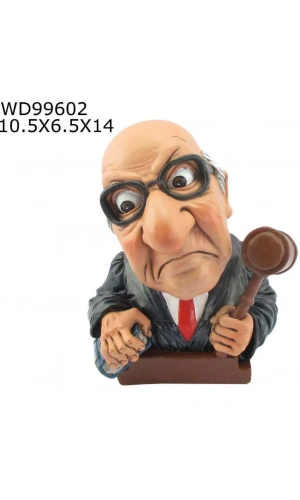 Hakim - Savcı Dekoratif Biblo Büst