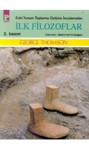 İlk Filozoflar; Eski Yunan Toplumu Üstüne İncelemeler