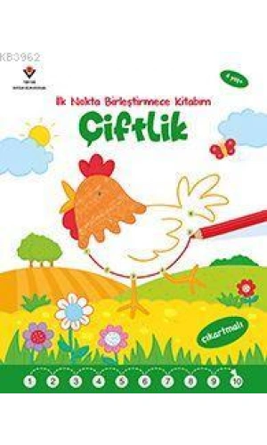 İlk Nokta Birleştirmece Kitabım - Çiftlik 4 Yaş