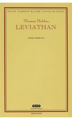 Leviathan; Bir Din ve Dünya Devletinin İçeriği, Biçimi ve Kudreti