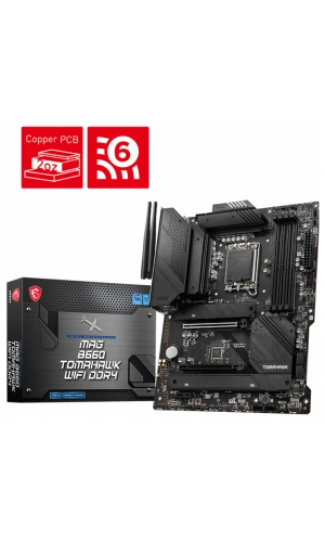 MSI MAG B660 TOMAHAWK WIFI DDR4 4800(OC) ATX 1700p