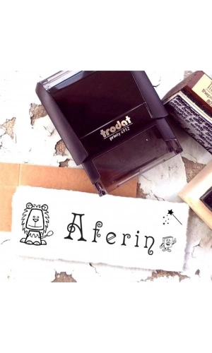 Özel Tasarım Öğretmen Aferin Kaşeleri - D6