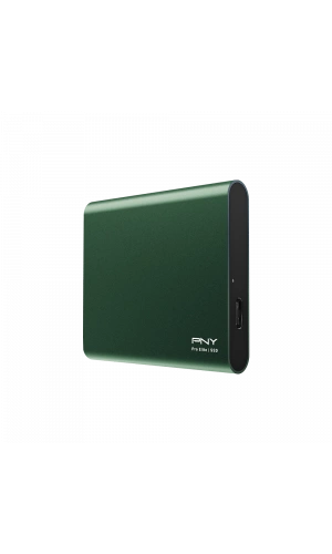 PNY Pro Elite Yeşil 500 GB 865/875MB/s USB 3.2 Gen 2 Type-C Taşınabilir SSD (PSD0CS2060GN-500-RB)