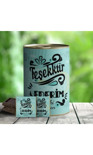 Teşekkür Ederim Çikolata Konservesi