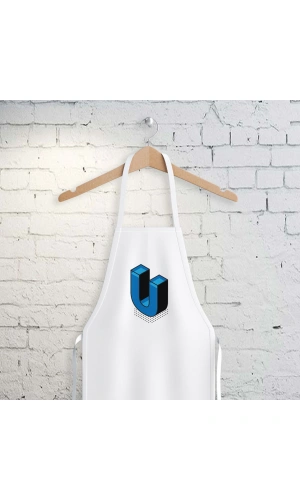 U Harfi Tasarımlı Mutfak Önlüğü