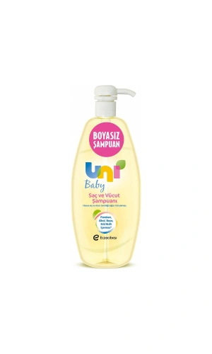 Uni Baby Saç ve Vücut Şampuanı 750 ml - Ekonomik Boy -