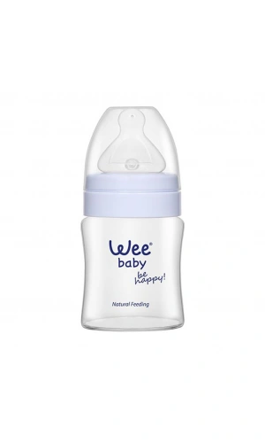 Wee Baby Isıya Dayanıklı Akıtmaz Cam Bardak 120 ML