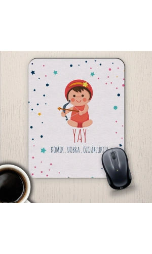 Yay Burçlarına Özel Sevimli Mouse Pad