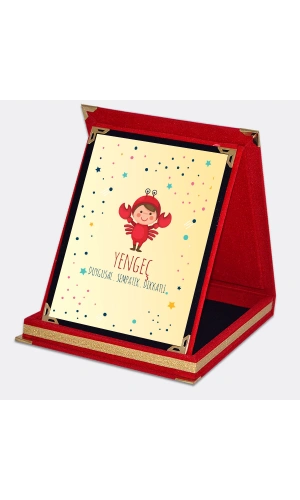 Yengeç  Burcuna Özel Karakter Özellikleri Plaket