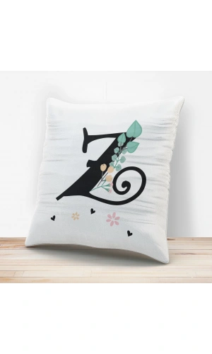 Z Harfi Tasarımlı Yastık Kılıfı