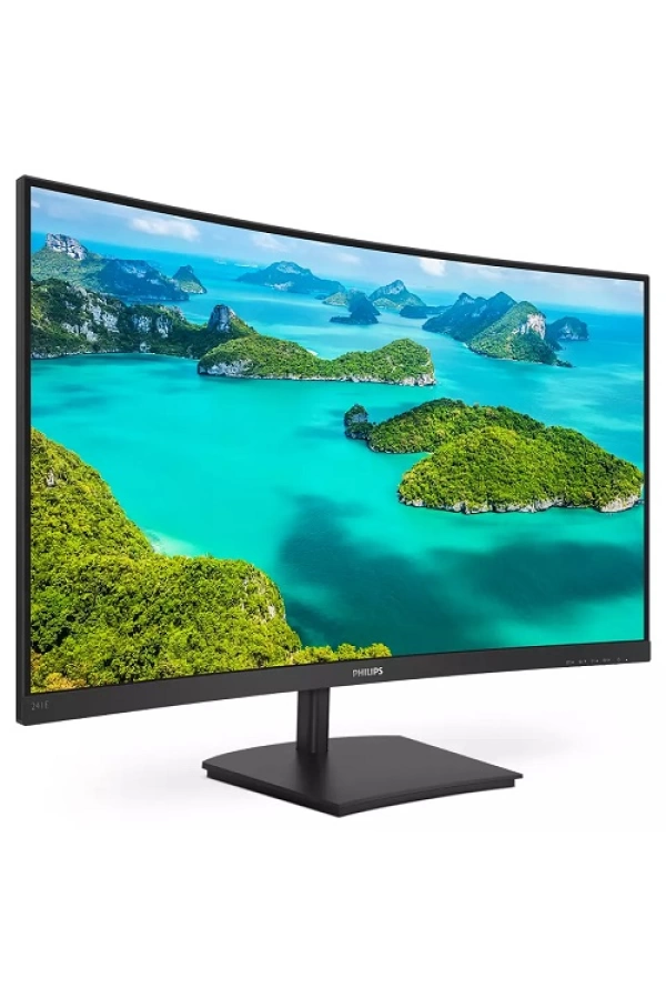 23.8 PHILIPS 241E1SC/00 IPS FHD 4MS 75HZ VGA HDMI