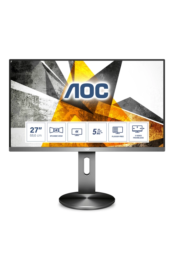 27 AOC U2790PQU IPS QHD 5MS 60HZ HDMI DP