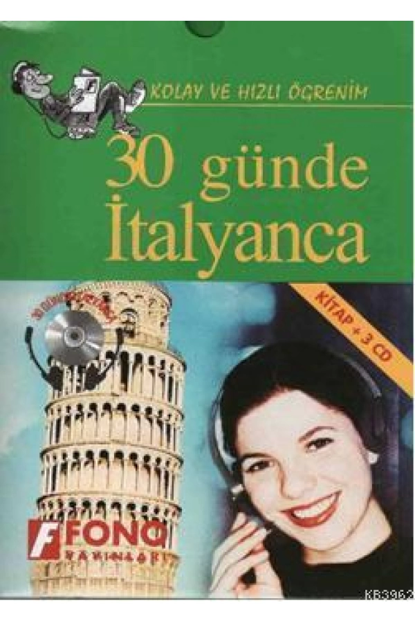 30 Günde İtalyanca; (Kitap+3 CD)