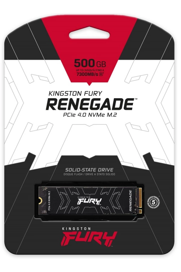 500GB KINGSTON FURY Renegade M.2 NVMe PCIe 4.0 SFYRS/500G 7300/3900MB/s