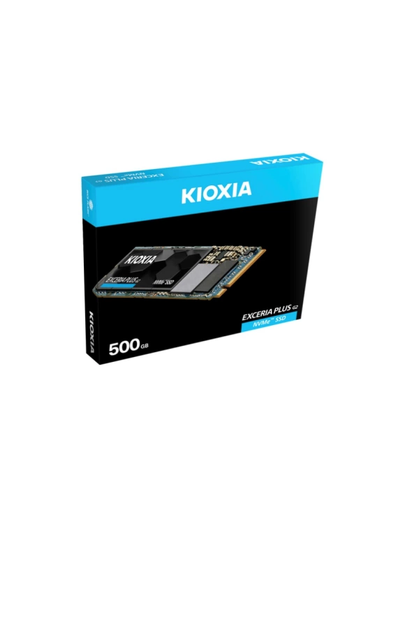 500GB KIOXIA EXCERIA PLUS G2 PCIe M.2 NVMe 3D 3400/3200 MB/s LRD20Z500GG8