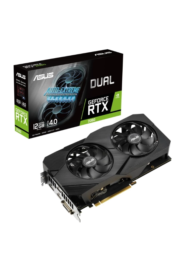 ASUS DUAL-RTX2060-12G-EVO 12GB GDDR6 HDMI DP 192BİT