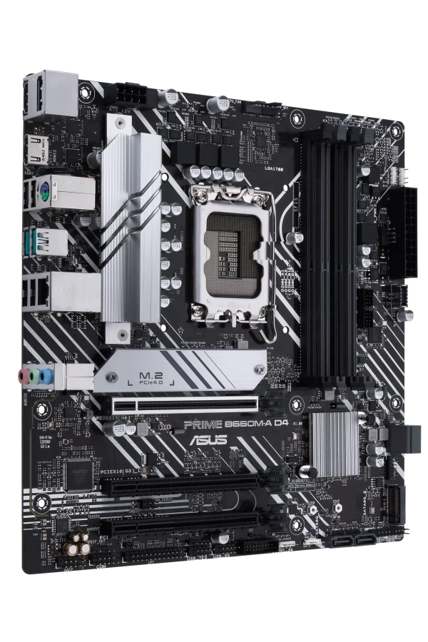 ASUS PRIME B660M-A D4 DDR4 5333(OC) HDMI DP M.2 mATX 1700P