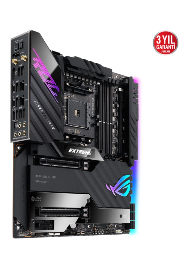 ASUS ROG CROSSHAIR VIII EXTREME X570 DDR4 4800Mhz(OC) E-ATX AM4