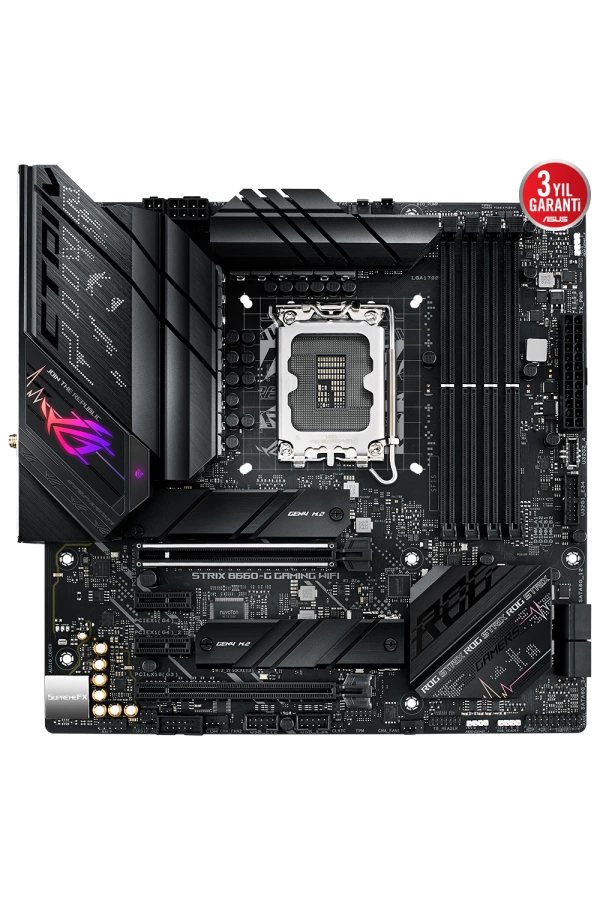 ASUS ROG STRIX B660-G GAMING WIFI 6000Mhz(OC) HDMI DP M.2 mATX 1700p