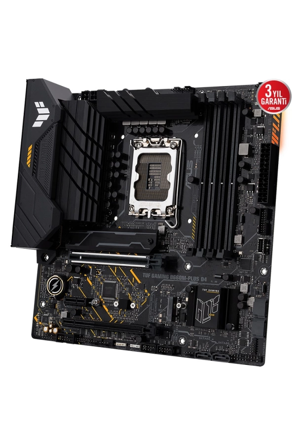 ASUS TUF GAMING B660M-PLUS D4 DDR4 5333Mhz (OC) HDMI DP 1700p