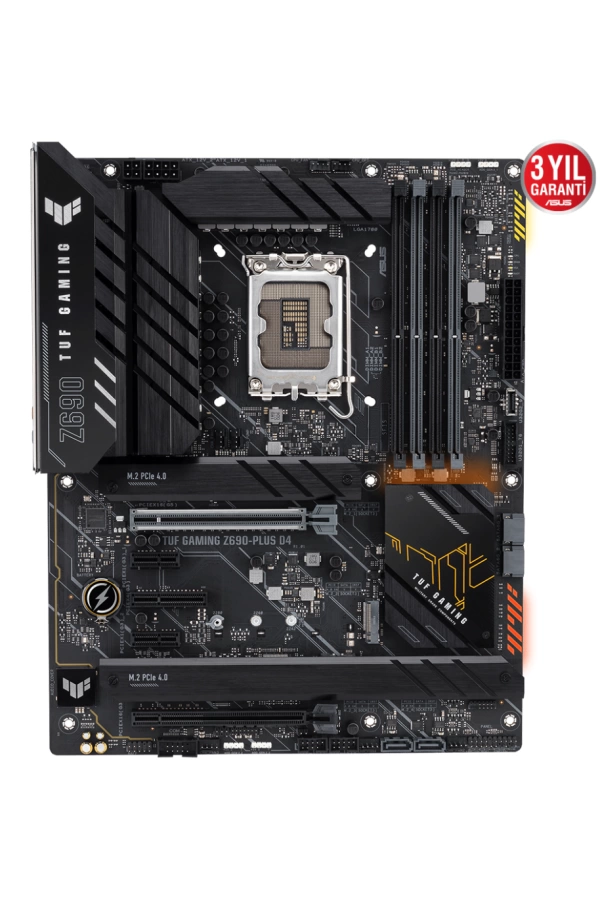 ASUS TUF GAMING Z690-PLUS D4 5333Mhz(OC) DDR4 HDMI DP M.2 ATX 1700p