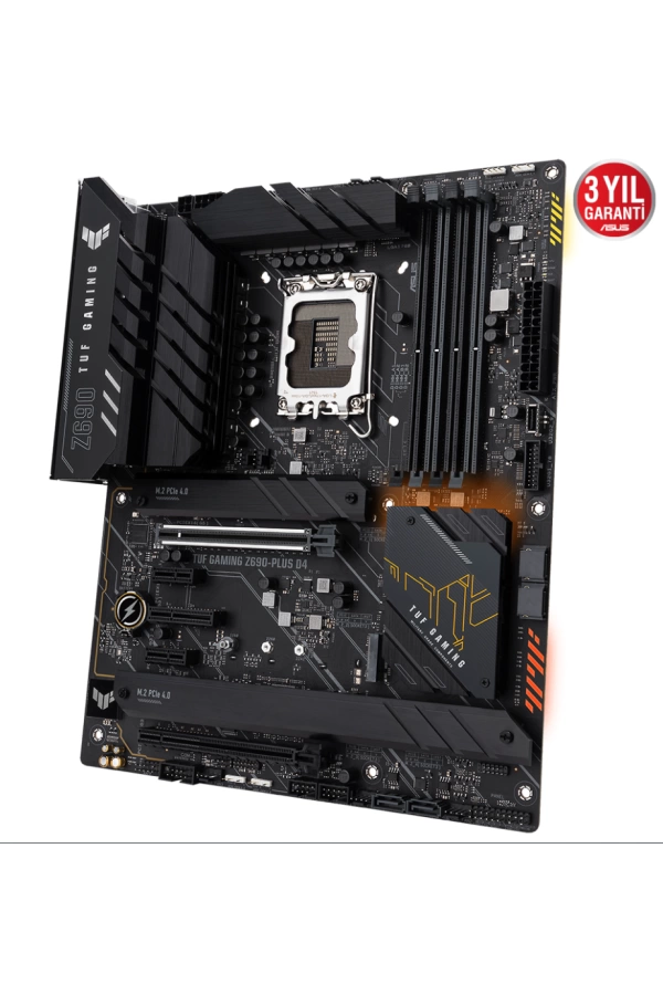 ASUS TUF GAMING Z690-PLUS D4 5333Mhz(OC) DDR4 HDMI DP M.2 ATX 1700p