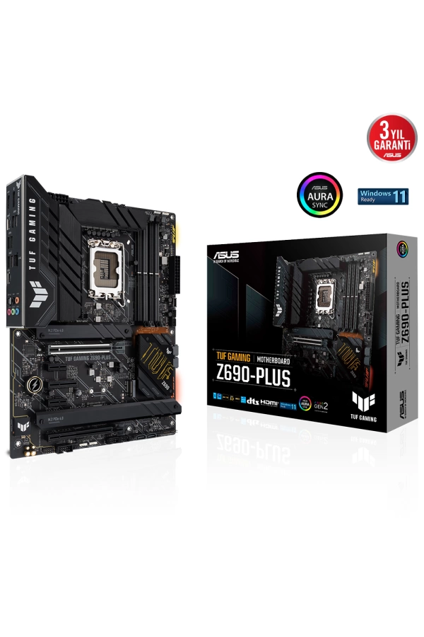 ASUS TUF GAMING Z690-PLUS DDR5 6000Mhz(OC) M.2 DP ATX 1700p