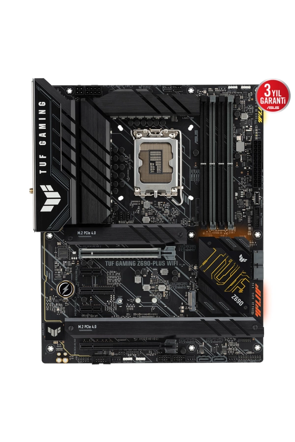 ASUS TUF GAMING Z690-PLUS WI-FI 6000Mhz(O.C) DDR5 HDMI DP M.2 1700p