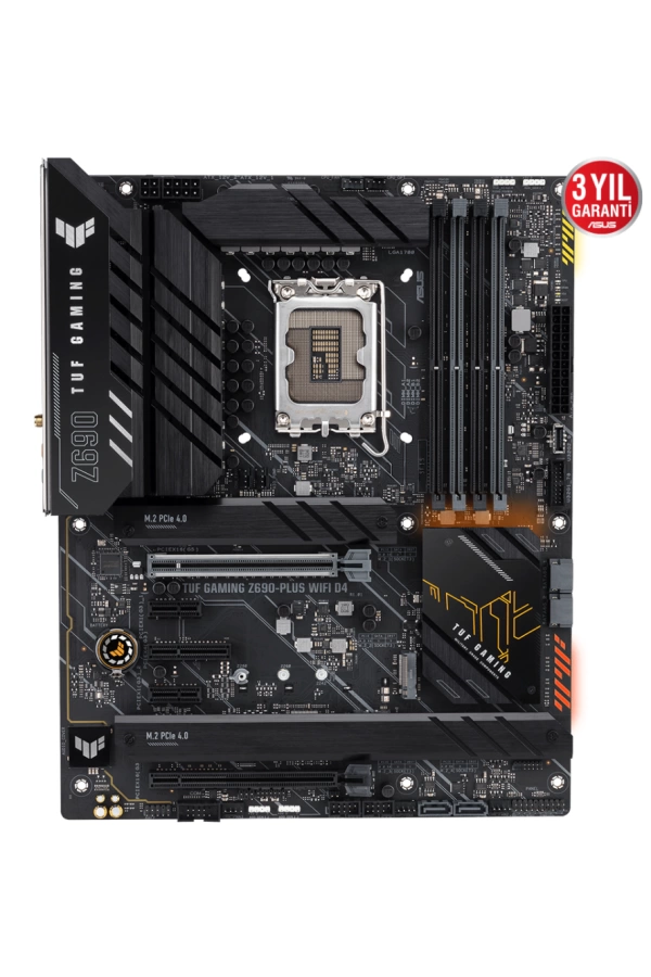 ASUS TUF GAMING Z690-PLUS WIFI D4 5333Mhz(OC) HDMI DP M.2 ATX 1700p